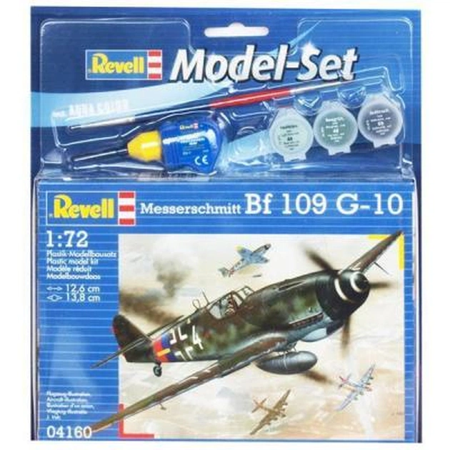 Збірна модель Revell Літак Messerschmitt Bf-109 1:72 (64160) - зображення 1