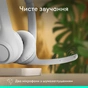 Навушники Logitech Zone 300 Bluetooth Off-White (981-001417) - зменшене зображення 2