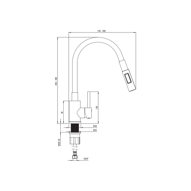 Мойка кухонная Deante Corio ZRC_2103 + зміш. BOC_B740 (ZRCD2103) - изображение 4