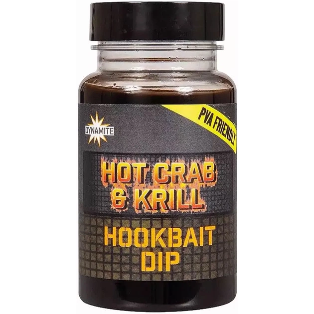 Діп Dynamite Baits Hot Crab & Krill Bait Dip 100ml (2135.42.58) - зображення 1