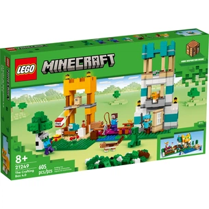 Конструктор LEGO Minecraft Скриня для творчості 4.0, 605 деталей (21249) зображення 1