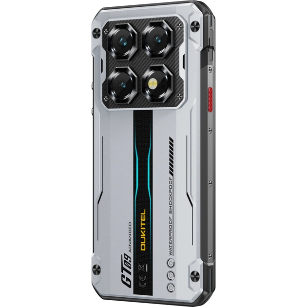 Мобільний телефон OUKITEL WP60 12/512GB Silver (6941749843555) - зображення 6