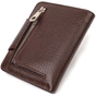 Портмоне Canpellini З натуральної шкіри Коричневе (21808) - зменшене зображення 2