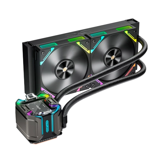 Система жидкостного охлаждения 1stPlayer X-240-BK - изображение 1
