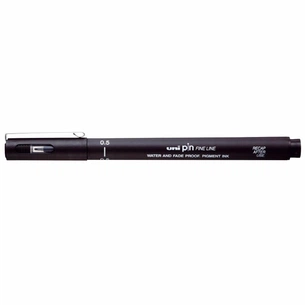 Лайнер UNI 0.5мм fine line (PIN05-200.Black) зображення 1