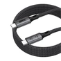 Дата кабель USB-C to USB-C 1.0m USB4 40Gbps 240W 8K60Hz black Armorstandart (ARM81921) - уменьшенное изображение 5