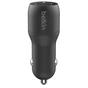 Зарядний пристрій Belkin Car Charger (24W) Dual USB-A, USB-A - USB-C, 1m, black (CCE001BT1MBK) - зменшене зображення 4