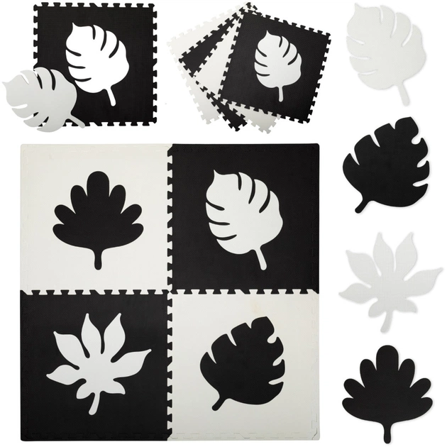 Дитячий килимок MoMi пазл Feli 120 х 120 cм Black (AKCE00028) - picture 2