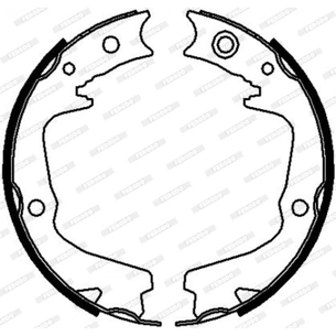 Гальмівні колодки FERODO FSB4112 зображення 1