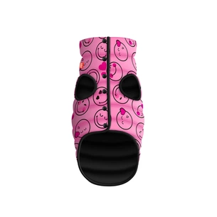 Курточка для тварин WAUDOG Clothes "Смайли на рожевому" M47 (409-0187) зображення 1