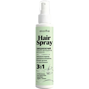 Спрей для волос Acme Color EkoLine Strengthening Spray 3 In 1 For Hair Loss Prevention 100 мл (4823115507952) изображение 1