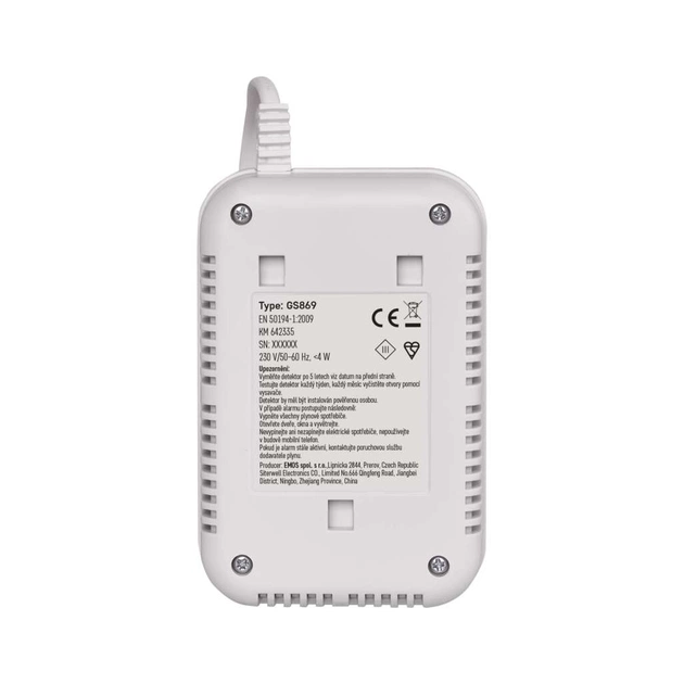 Датчик газу EMOS P56450 - picture 3