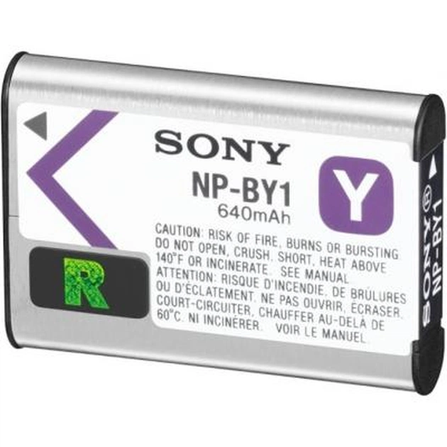 Акумулятор до фото/відео Sony для екшн-камер NP-BY1 (NPBY1.CE) - изображение 1
