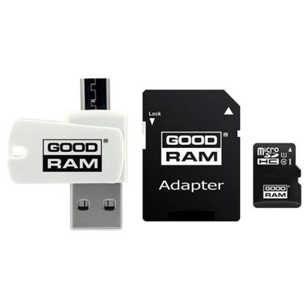 Карта пам'яті Goodram 8GB microSD class 10 UHS-I (M1A4-0080R11) - изображение 1