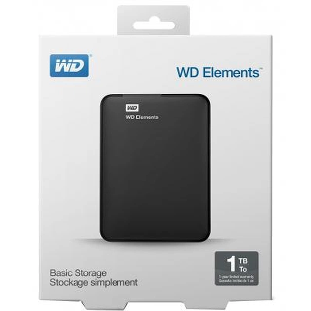 Зовнішній жорсткий диск 2.5" 1TB WD (WDBUZG0010BBK-WESN) - picture 6