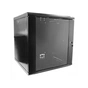 Шафа настінна Hypernet 12U 19" 600x600 ProLine (PL-WMNC66-12U-BLACK) - зменшене зображення 1