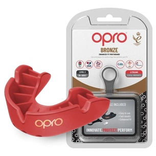 Капа Opro Bronze доросла (вік 11+) Red (art.102500002) (Bronze_Red) зображення 1