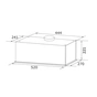 Витяжка кухонна GRANADO Palamos 3603-1200 Black (GCH516311) - зменшене зображення 7