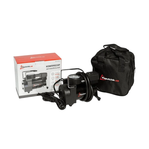Автомобільний компресор Poputchik 35л/хв, 7 АТ (13-010-IS) - picture 4