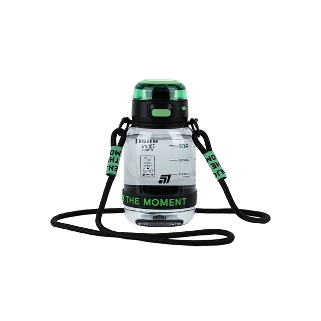 Поїльник-непроливайка Kite 700 мл, чорно-зелена (K25-1218-2) - picture 1