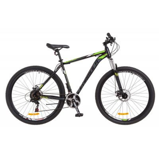 Велосипед Formula 29" ATLANT 2018 AM 14G DD рама-20" St чорно-салатовий (OPS-FR-29-030) - зображення 1