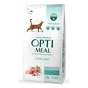 Сухий корм для кішок Optimeal для стерилізованих/кастрованих індичка та овес 1.5 кг (4820215364713) - зменшене зображення 1