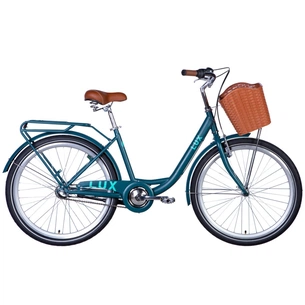 Велосипед Dorozhnik LUX планет. 26" 17" ST 2024 Смарагдовий (OPS-D-26-254) зображення 1