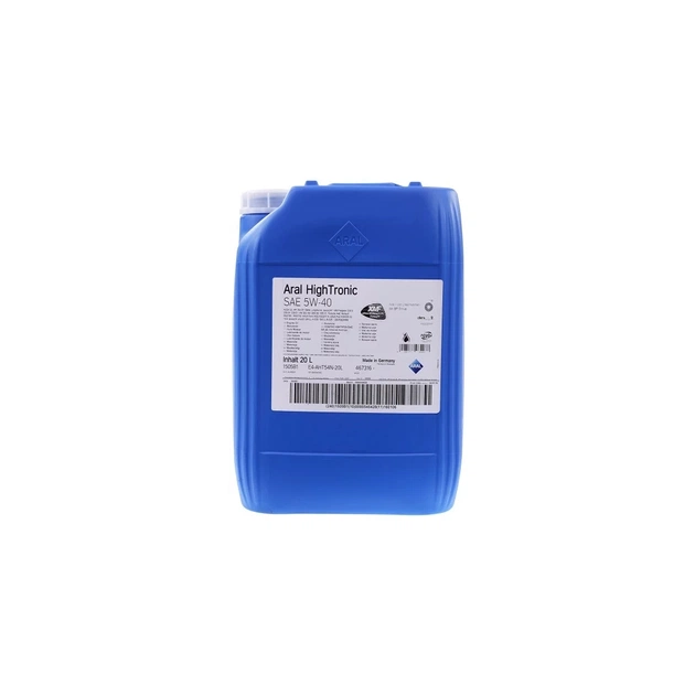 Моторное масло Aral HighTronic 5W-40, 20 л (7117) - изображение 1