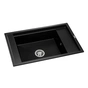 Мийка кухонна GRANADO Estella black shine (gr3301) - зменшене зображення 2