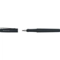 Ручка пір'яна Faber-Castell POLY Fountain Pen Black, колір корпусу чорний, перо F (0,5 мм) (32995) - зменшене зображення 2