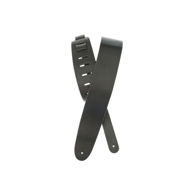 Ремінь для гітари D'Addario Basic Leather Strap Black (25BL00) - picture 1