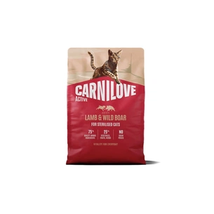 Сухий корм для кішок Carnilove Active Lamb & Wild Boar Sterilised 2 кг (8595602581450) зображення 1