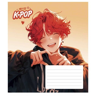 Зошит Школярик 24 аркуша лінія (024-3495L) зображення 1