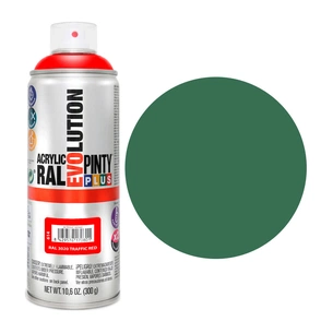 Фарба-аерозоль Pintyplus на водній основі Evolution Ral 6029 Зелена 400 мл (8429576183603) зображення 1
