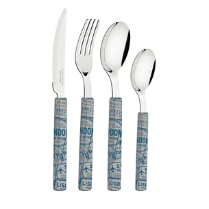 Набір столових приборів Tramontina Bliss 16 предметів Сірий (29899/128) зображення 1