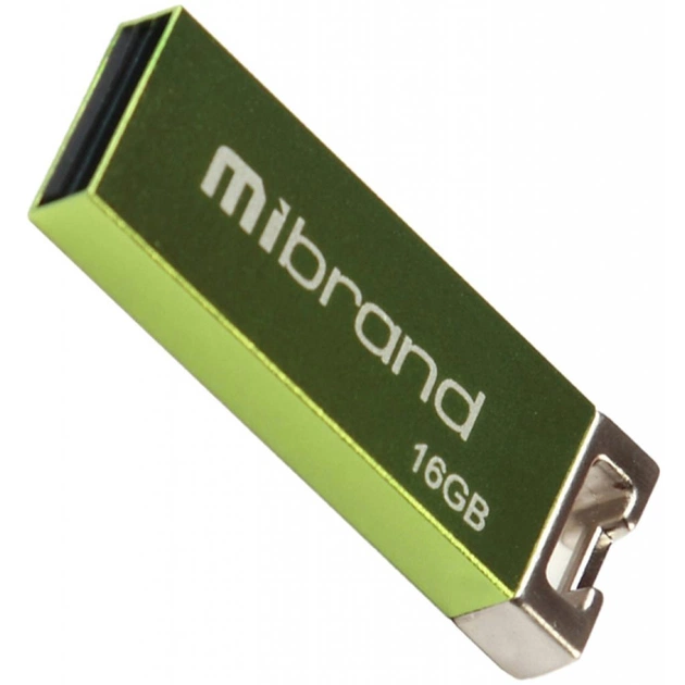 USB флеш накопичувач Mibrand 16GB Сhameleon Light Green USB 2.0 (MI2.0/CH16U6LG) - изображение 1