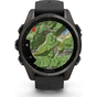 Смарт-годинник Garmin fenix 8 43mm, AMOLED, Saph, CrbnGry Ti/Blk, Blk/PebblGryBnd, (010-02903-21/010-02903-28) - зменшене зображення 7