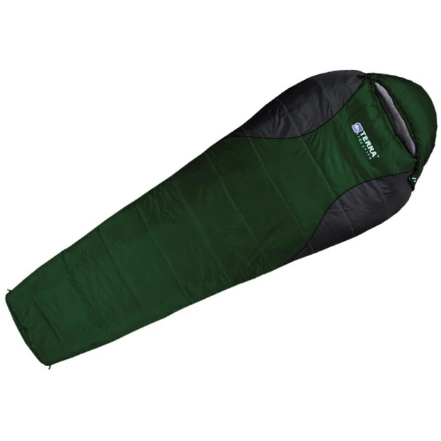 Спальний мішок Terra Incognita Pharaon EVO 200 L dark green (4823081501794) - зображення 1