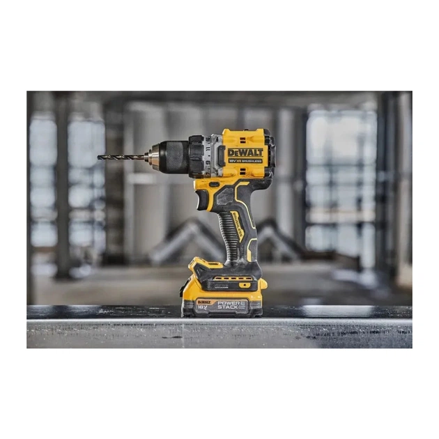 Шуруповерт DeWALT XR Li-Ion PowerStack 90 Нм, 18V 1x1.7Ah, кейс TSTAK (DCD800E1T) - picture 2