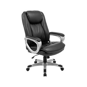 Офісне крісло Richman Еліт Про Пластик Річ M-1 (Tilt) Шкіра Спліт Чорна (R00000041855) зображення 1