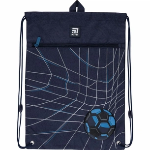 Сумка для взуття Kite Education Football pitch з кишенею (K21-601M-14) зображення 1