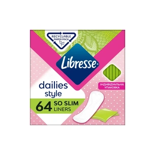 Щоденні прокладки Libresse Dailies Style So Slim 64 шт. (7322540575477) зображення 1
