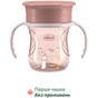 Набір дитячого посуду Chicco Set Pappa 12 м+ Рожевий (16201.15) - зменшене зображення 4