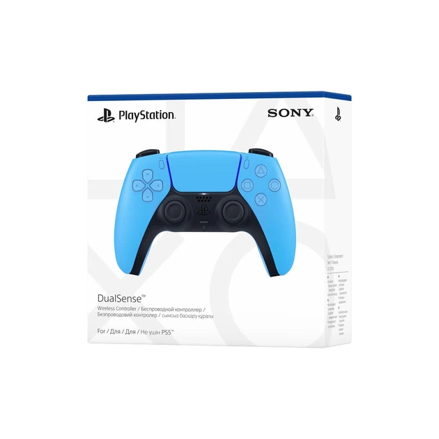Геймпад Sony Playstation DualSense Bluetooth PS5 Starlight Blue (1000040196) - picture 3