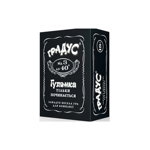 Настільна гра 18+ Bombat game Градус, українська (1000504) зображення 1