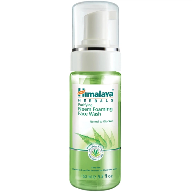 Пенка для умывания Himalaya Herbals очищающая с нимом 150 мл (8901138512811) - изображение 1