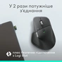 Мишка Logitech MX Master 4 for Business Wireless/Bluetooth Graphite (910-007617) - зменшене зображення 2