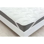 Наматрацник MirSon Eco Light №1721 Bamboo Air-line на резинці по кутках White 200x220 см (2200002890168) - уменьшенное изображение 2