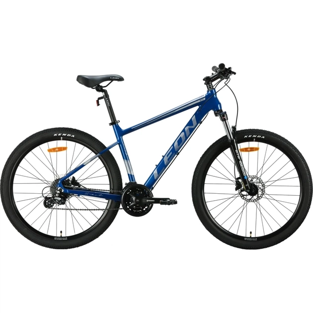 Велосипед Leon 27.5" XC 80 AM DD рама-18" Al синiй з сірим 2024 (OPS-LN-27.5-164) - изображение 1