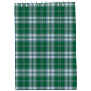 Блокнот Buromax spiral top, А6, 48sheets, square, green (BM.2480-04) зображення 1